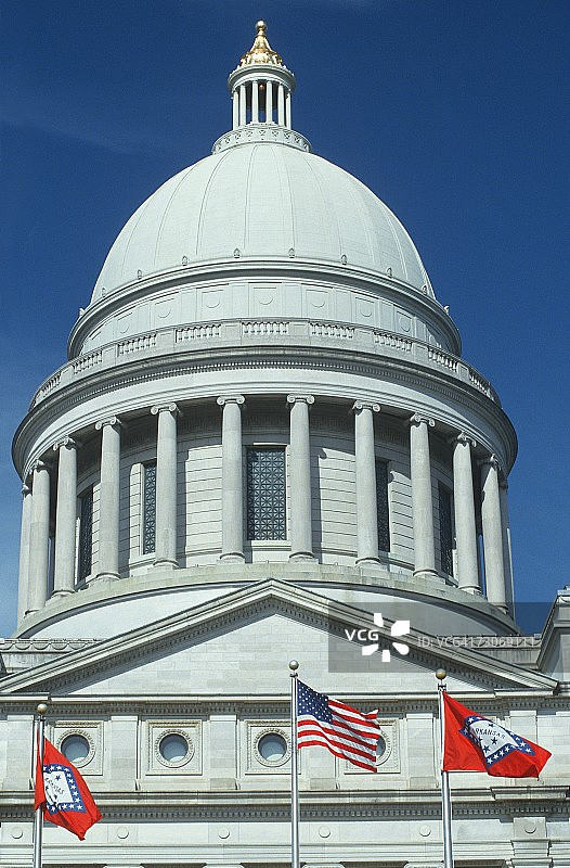 阿肯色州议会大厦，小石城图片素材