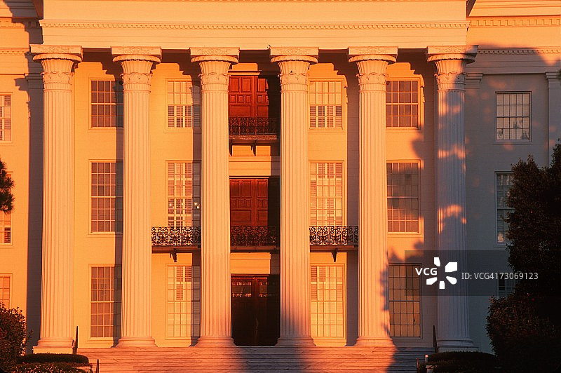 亚拉巴马州议会大厦，蒙哥马利图片素材