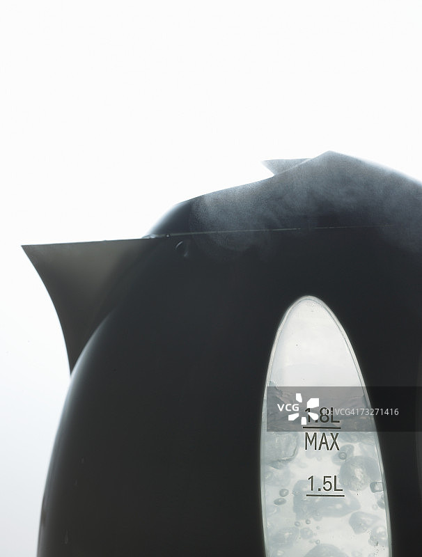 热水壶特写图片素材