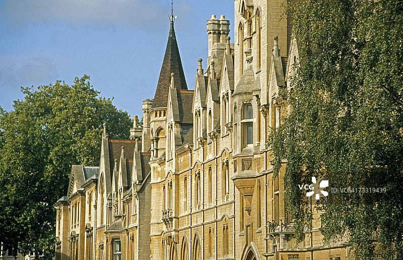 英国牛津大学贝利奥尔学院图片素材