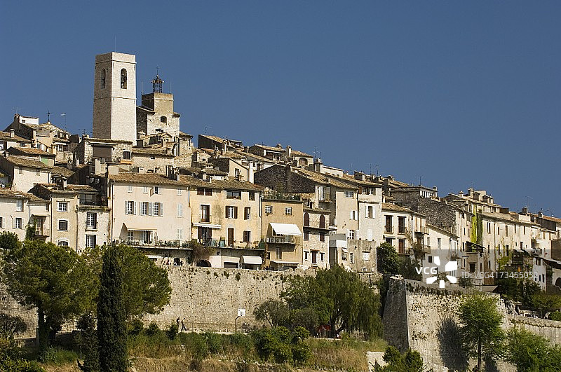 圣保罗德旺斯，滨海阿尔卑斯省，普罗旺斯，蓝色海岸，法国，欧洲图片素材