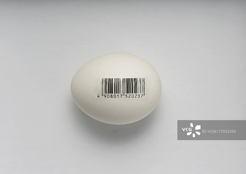 带有条形码的鸡蛋图片素材
