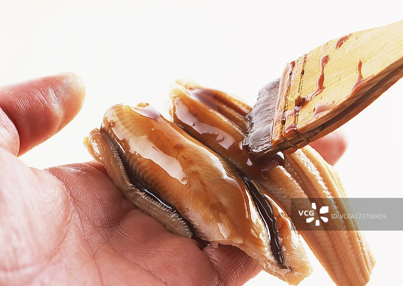 烤星鳗寿司图片素材