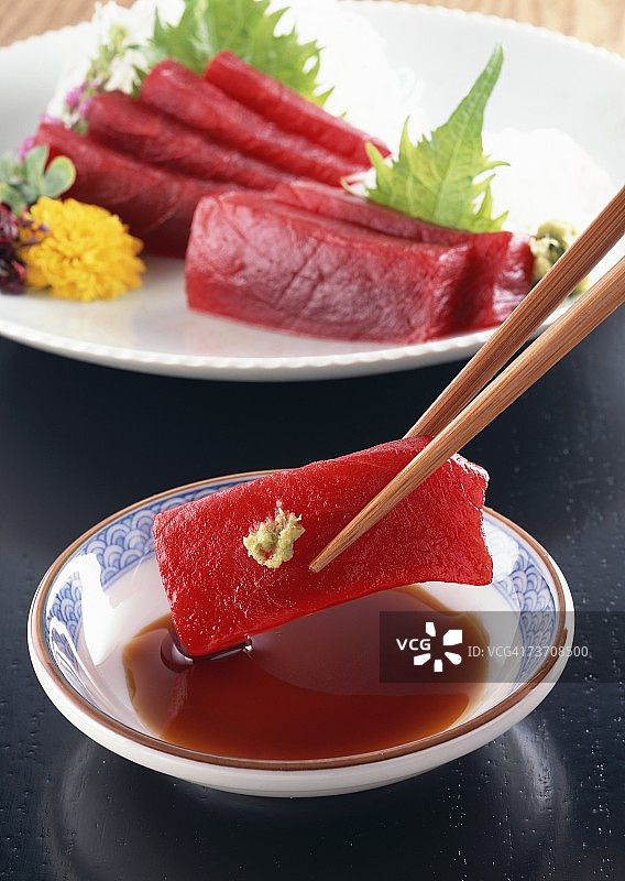 金枪鱼刺身图片素材
