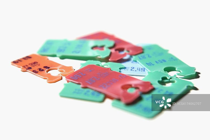 票根的特写图片素材