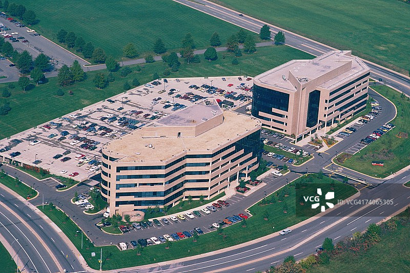 马里兰州贝塞斯达的办公楼图片素材