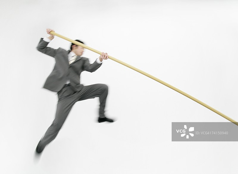 具有挑战精神的日本商人图片素材