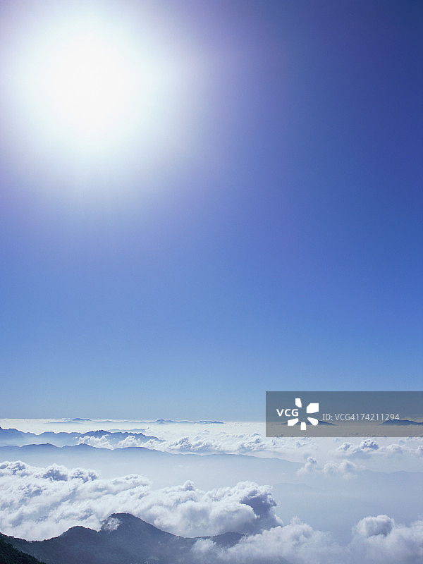 日本长野县白马山图片素材