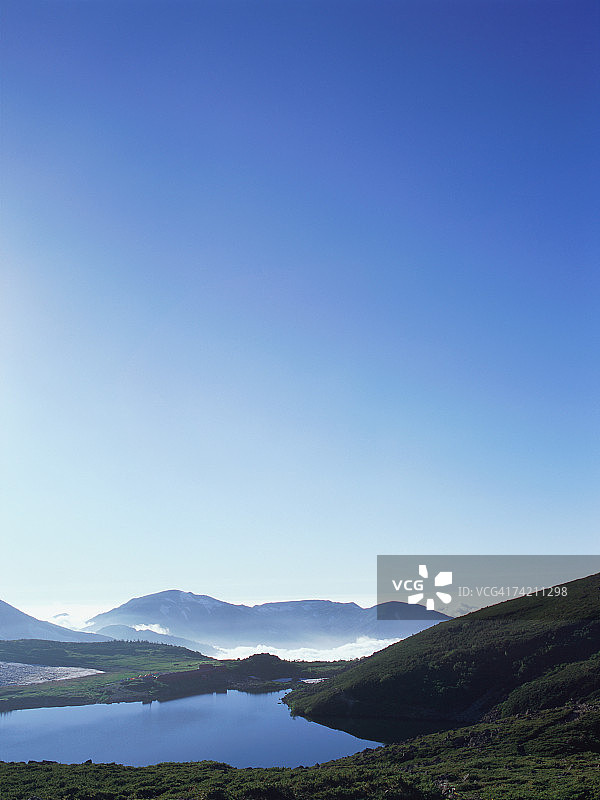 日本长野县白马山图片素材