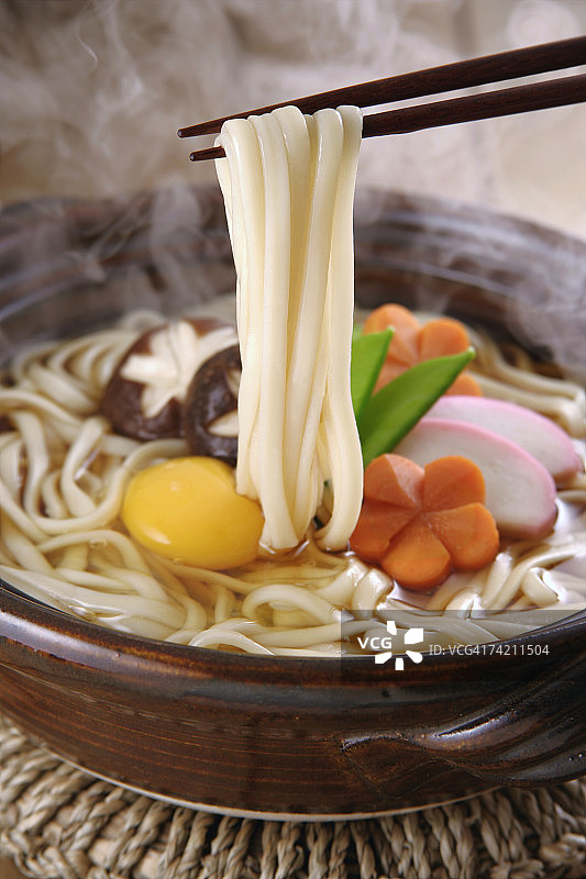 日式小麦面条图片素材