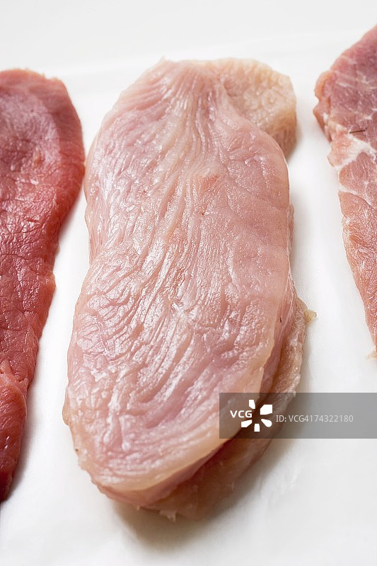 小牛肉和猪肉之间的土耳其炸肉排图片素材