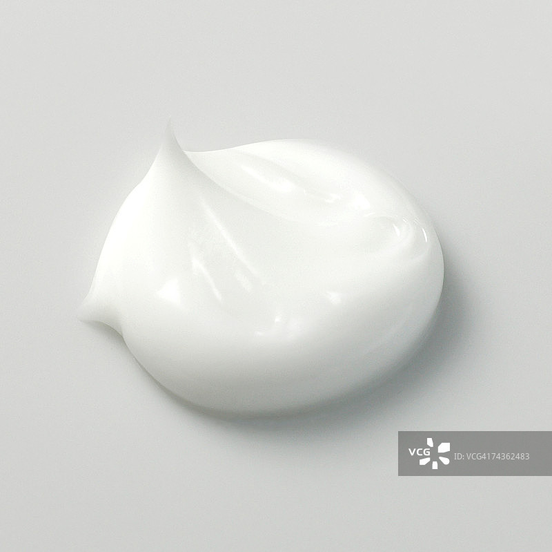 白色奶油特写图片素材