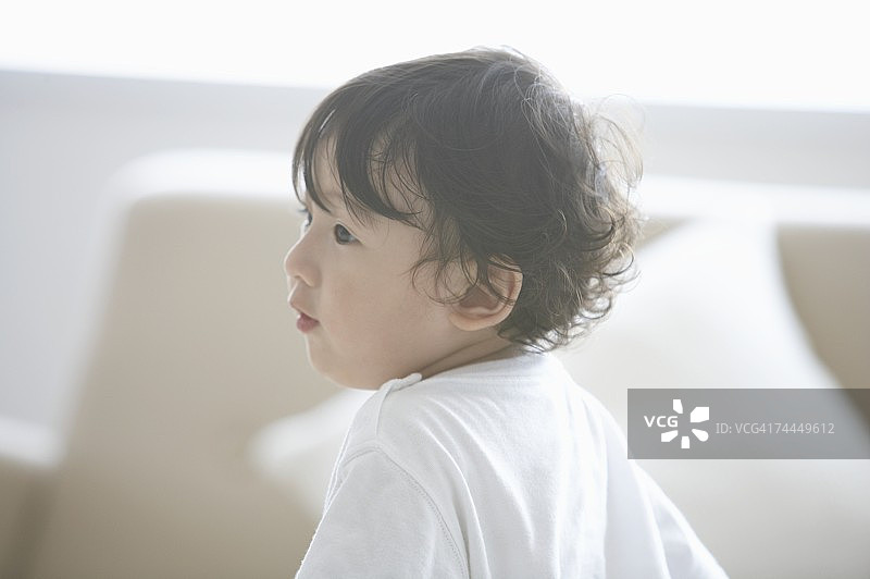 日本男孩特写图片素材