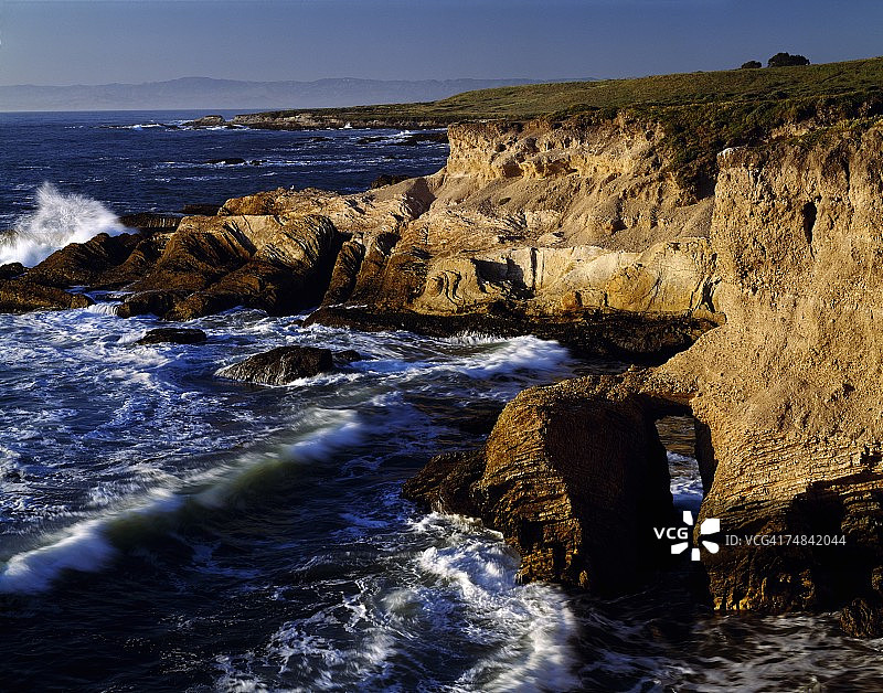 美国加利福尼亚州海岸线风光图片素材