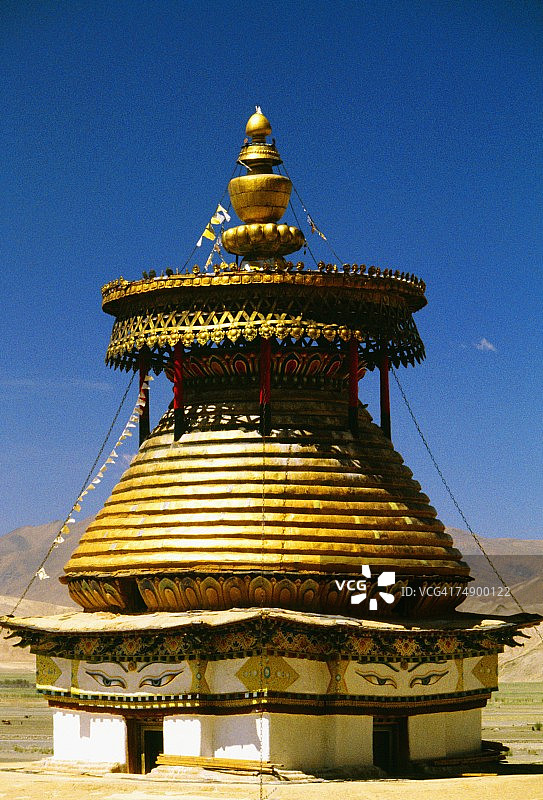 中国西藏江孜白居寺外景图片素材