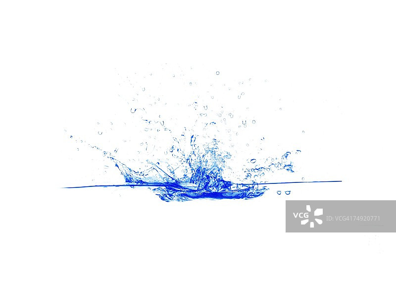 溅水景观（数字合成）图片素材