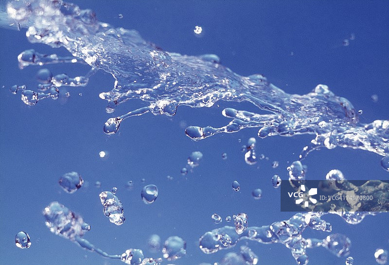 水花飞溅的景象图片素材