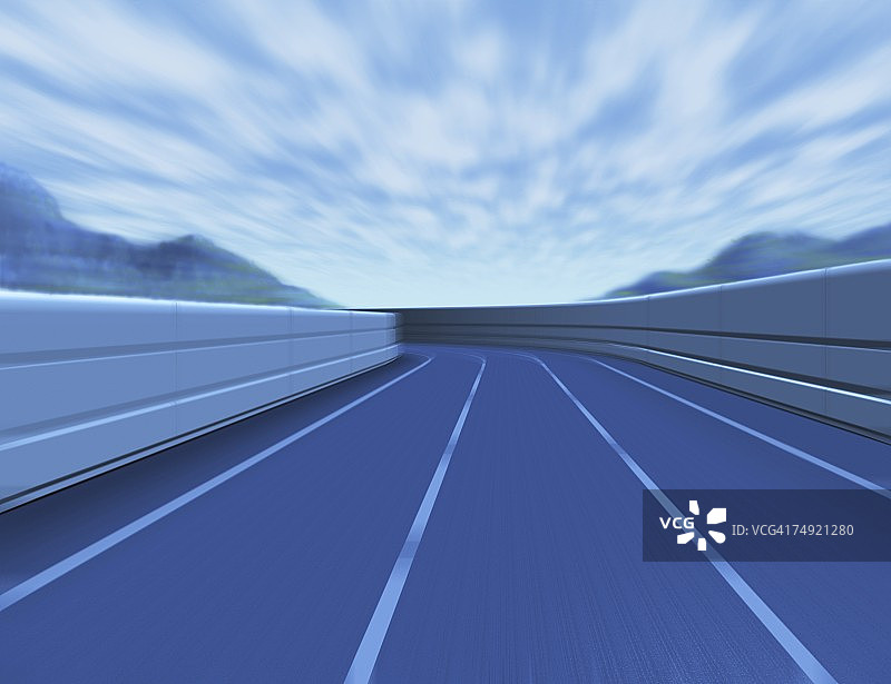 道路景色图片素材