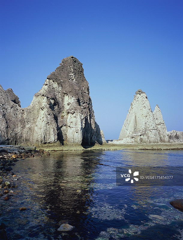 日本青森县佛浦图片素材