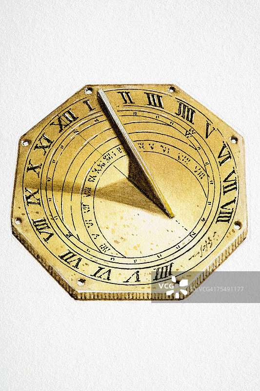18世纪日晷图片素材