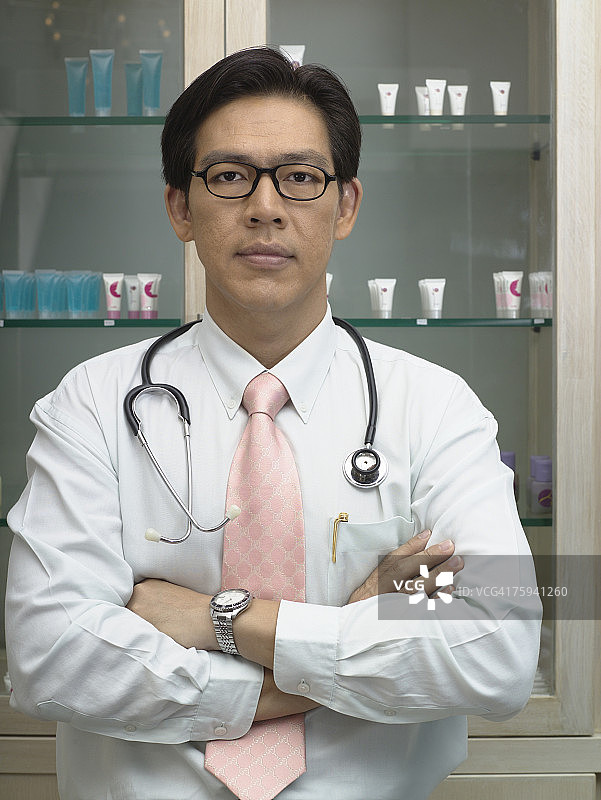 医生的肖像图片素材