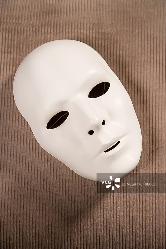 白色戏剧面具图片素材