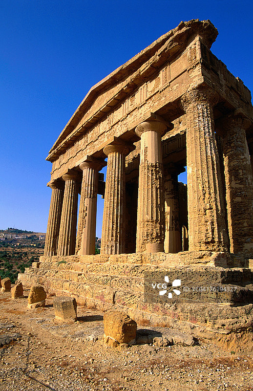西西里岛康科德神庙图片素材