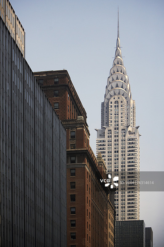 美国纽约市克莱斯勒大厦图片素材