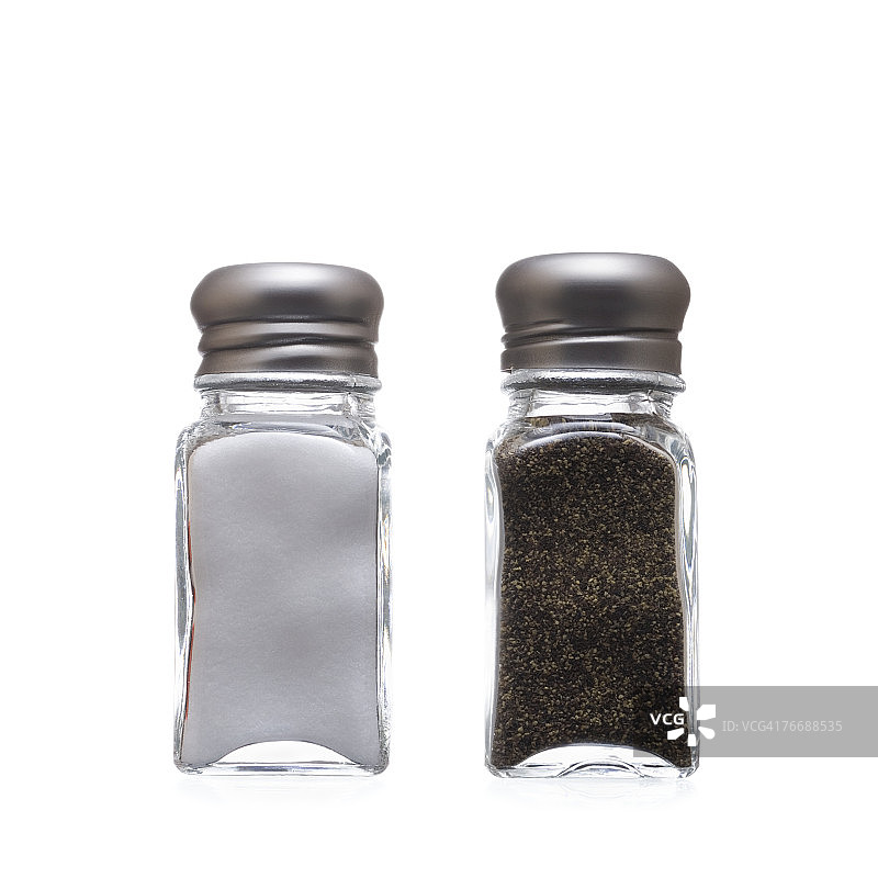 盐和胡椒粉罐图片素材