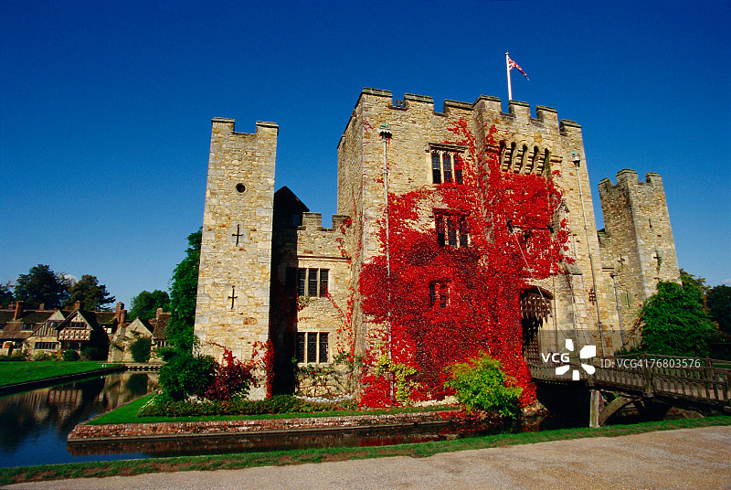 英格兰肯特郡的Hever城堡图片素材