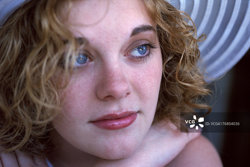 少女肖像图片素材