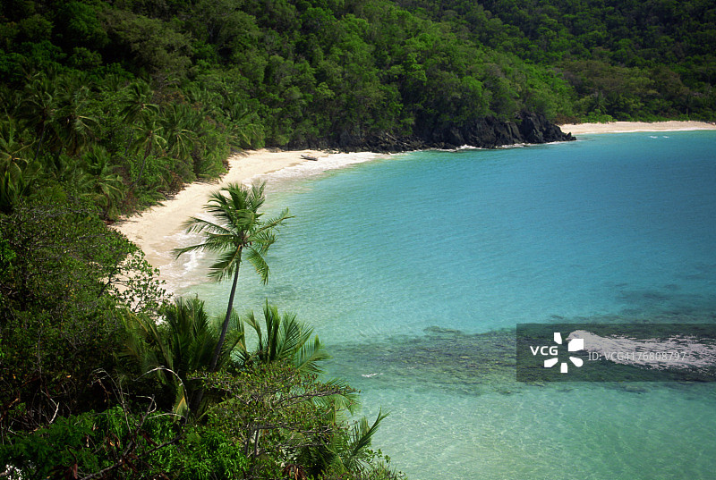 泳滩鸟瞰图图片素材