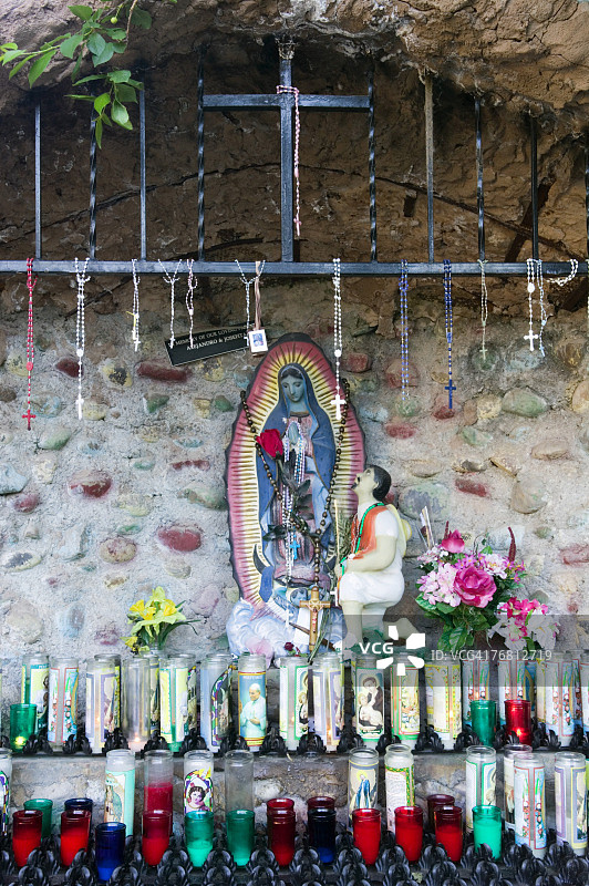 美国新墨西哥州奇马约圣所祭坛图片素材