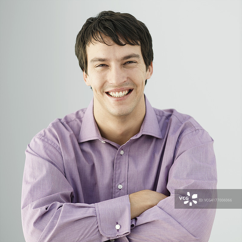 年轻男人肖像图片素材