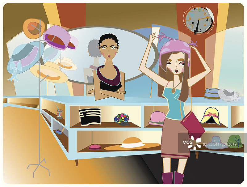 帽子店图片素材