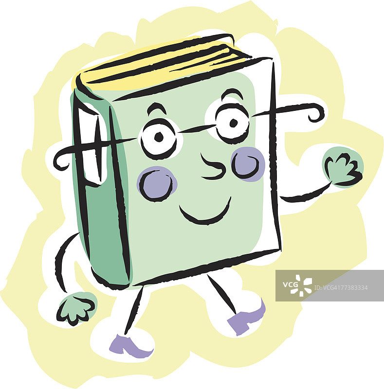 行走的书图片素材