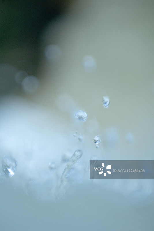 水花飞溅特写图片素材