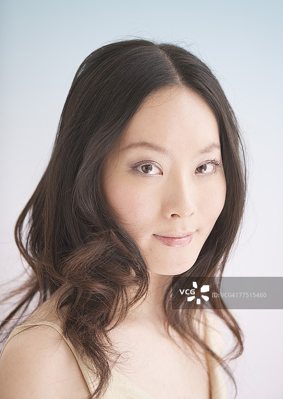 长发女子图片素材