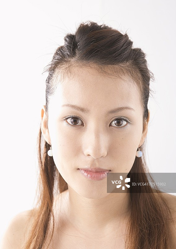 长发女子图片素材