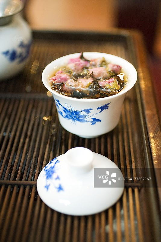 泡茶花卉图片素材