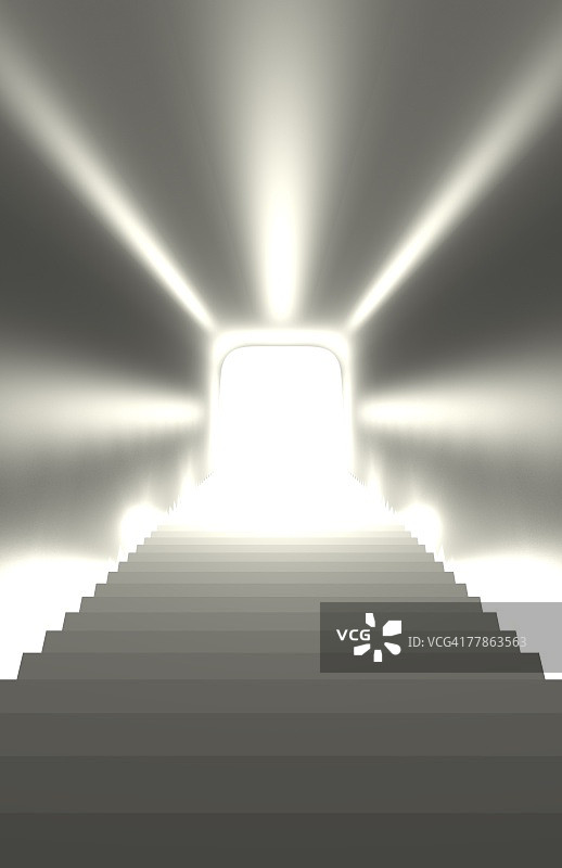 隧道尽头的光图片素材