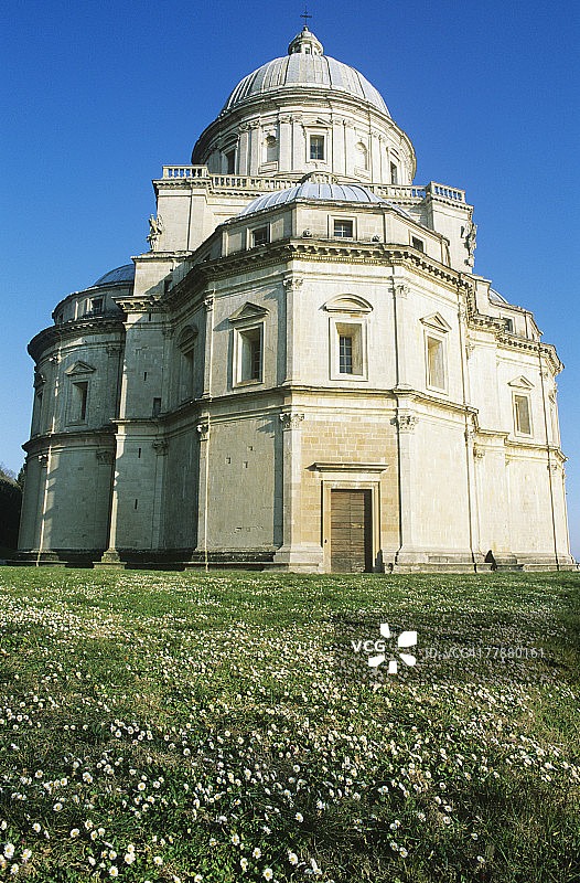 意大利佩鲁贾：圣母安慰教堂图片素材