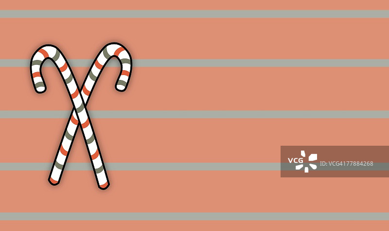 拐杖糖图片素材