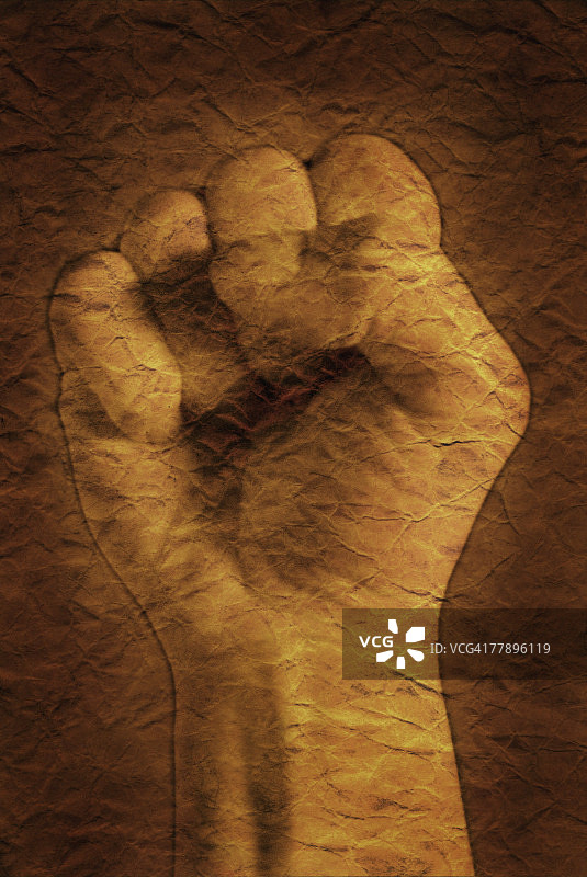 紧握的拳头图片素材