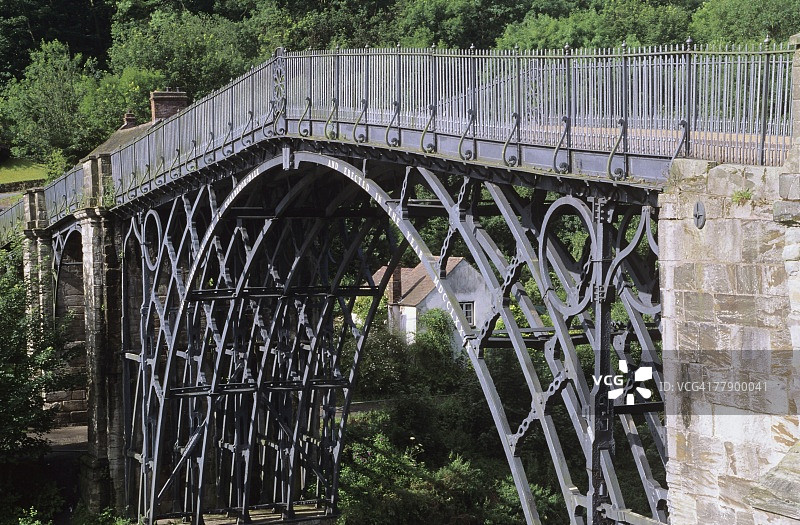 第一座铸铁桥图片素材