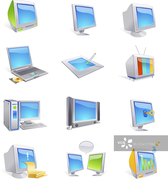 各种视觉屏幕图片素材