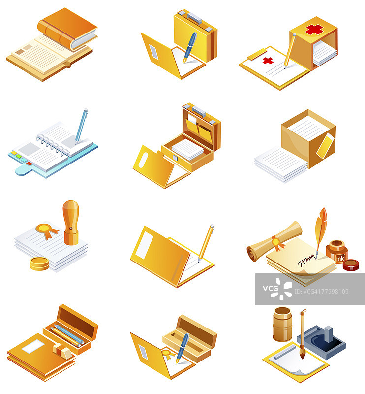 各种记事本图片素材