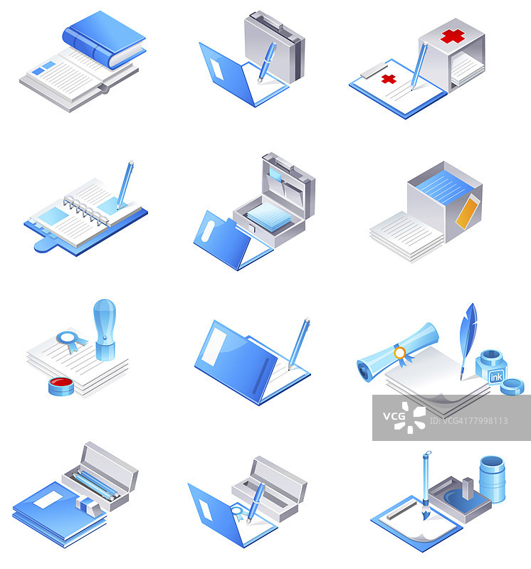 各种记事本图片素材