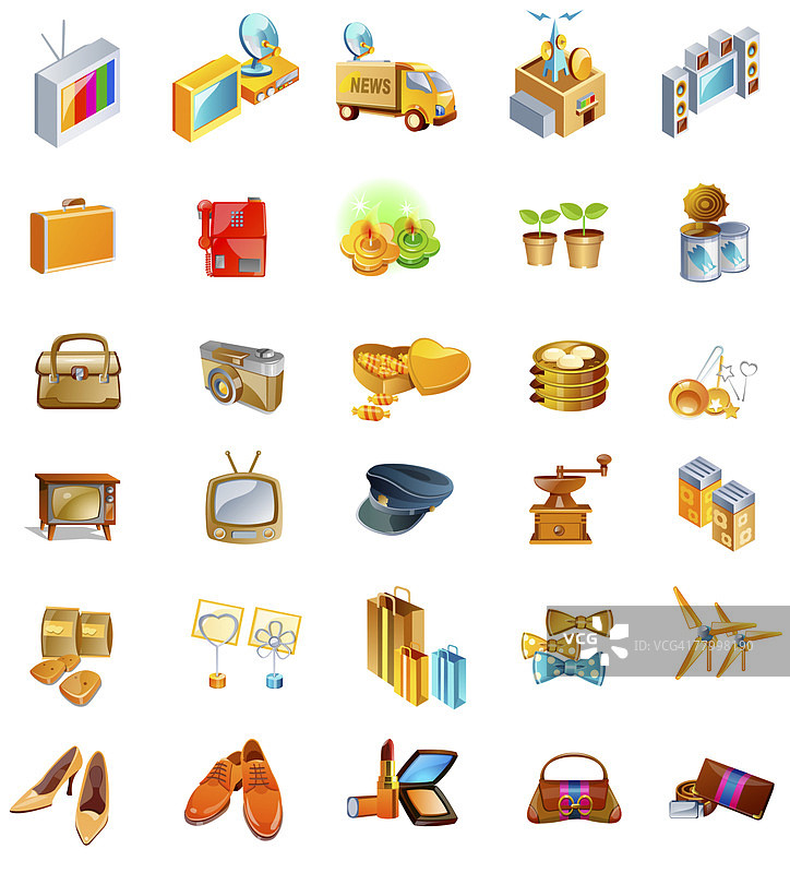 多种物品图片素材