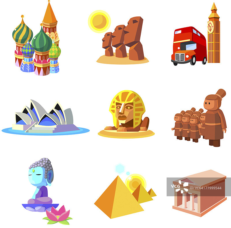 世界各地纪念碑图片素材